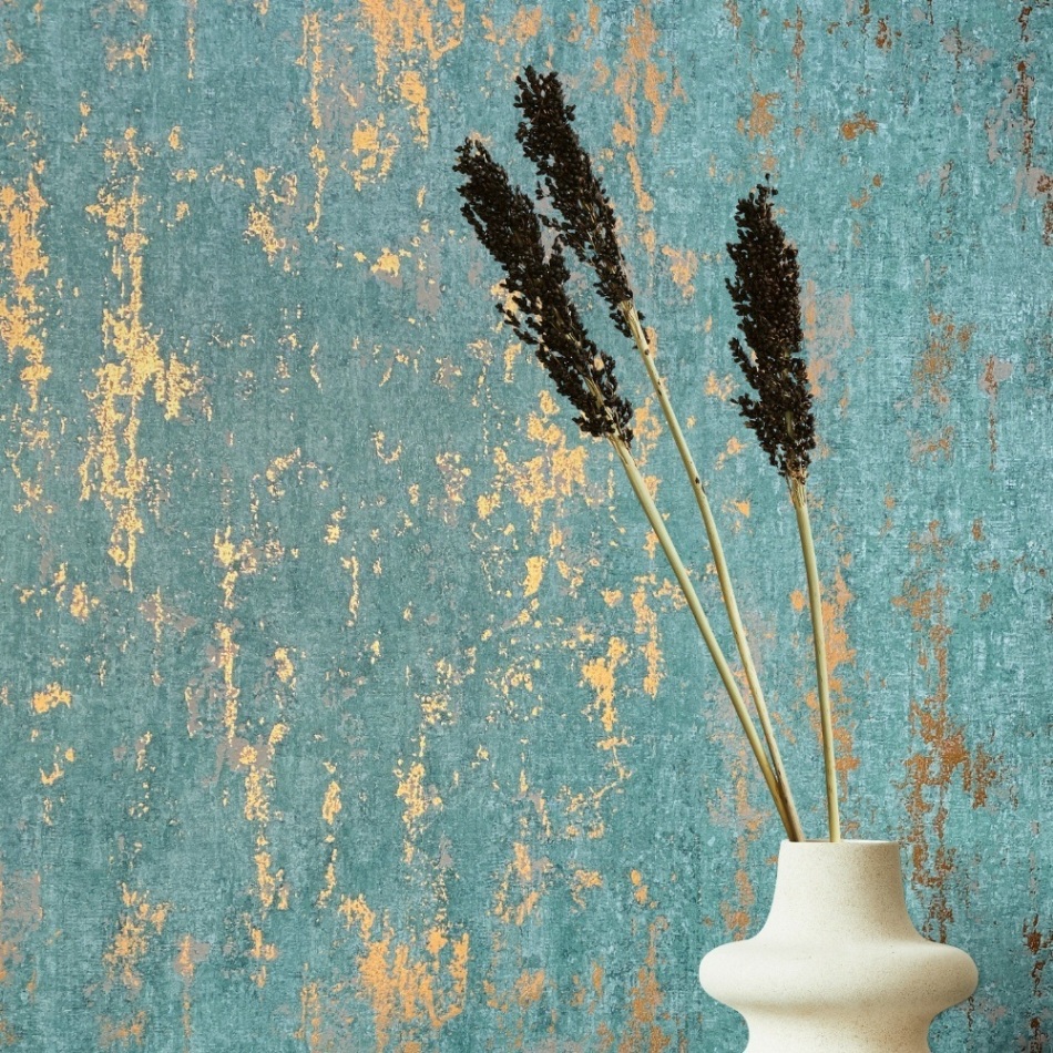 behang metallic beton structuur 35164 s4