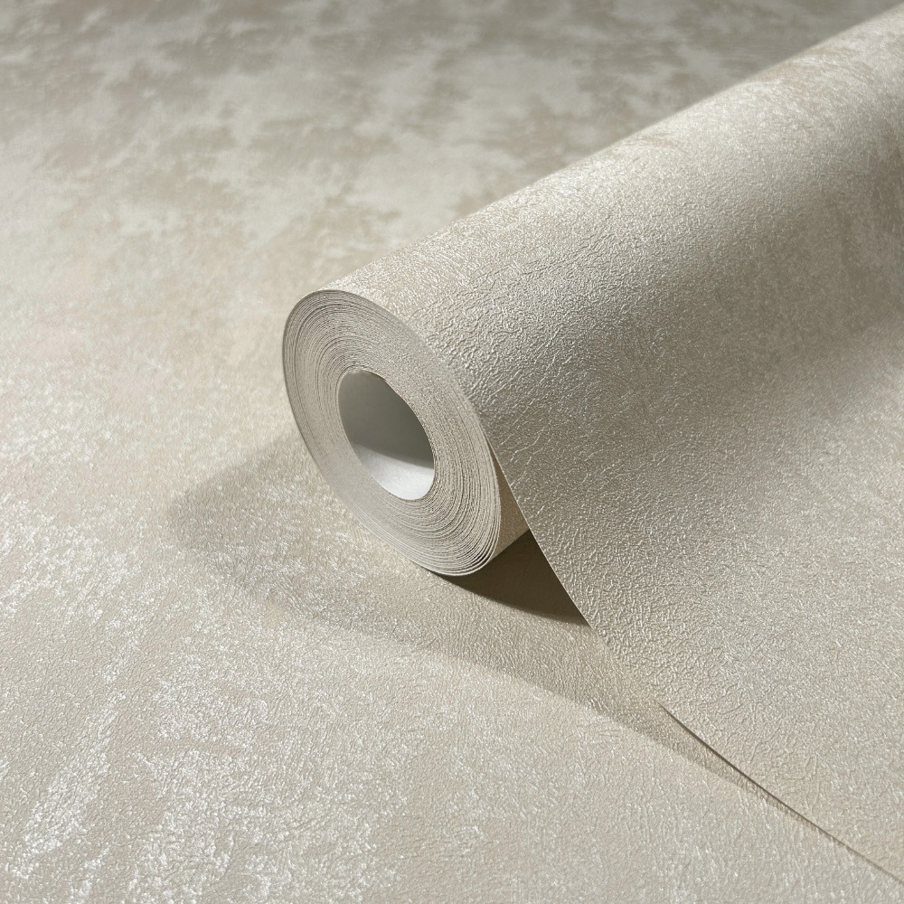behang metallic zalm roze structuur 35128 s3