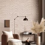 behang organisch golvende streep 42224 s1