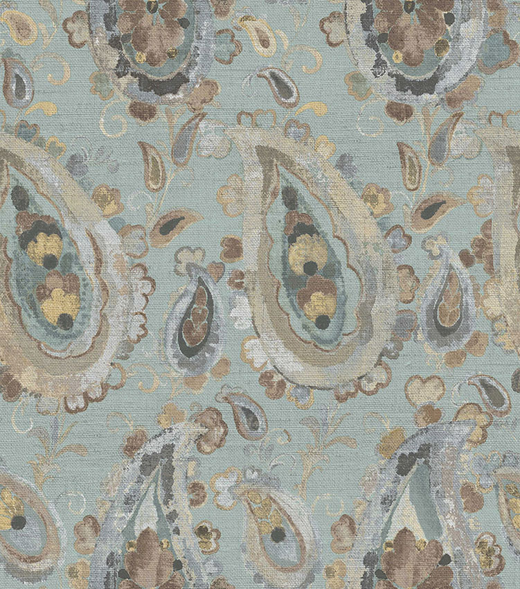 behang organisch paisley 39013