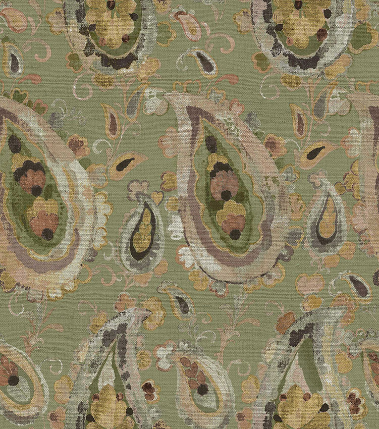 behang organisch paisley 39015