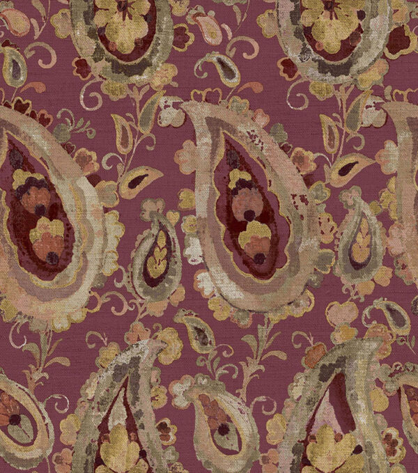 behang organisch paisley 39018