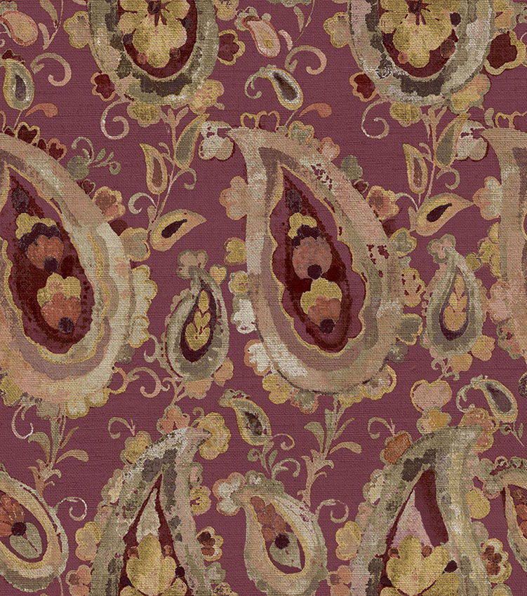 behang organisch paisley 39018