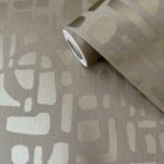 behang organische vormen taupe DWP0364 01 s1 1