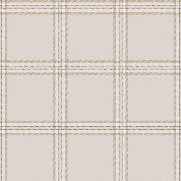 behang schotse ruiten motief 38411