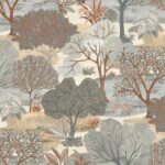behang vergrijsd groen beige blauw bomen AL26251 s2