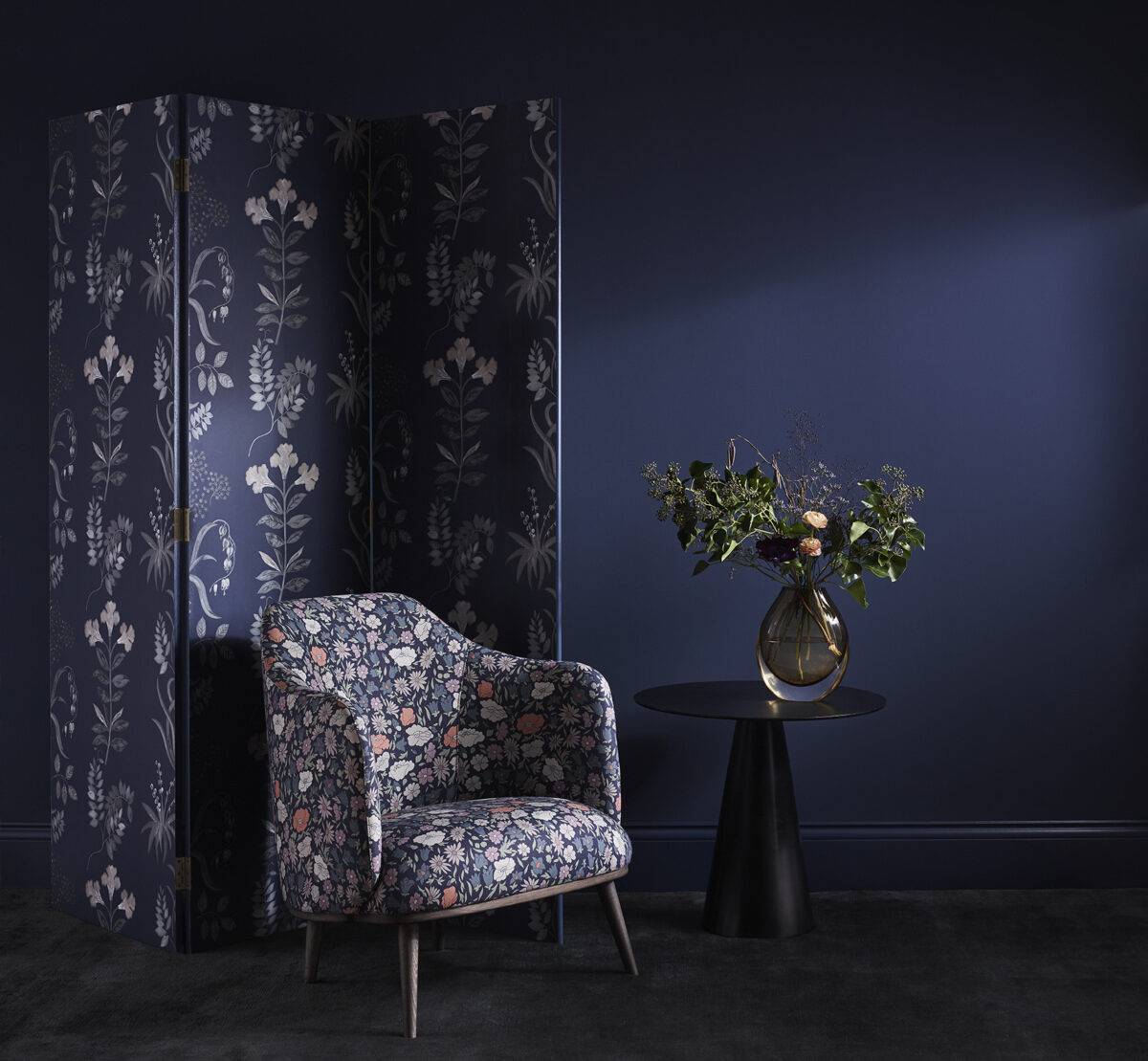 liberty london liberty botanical stripe pewter blu 4