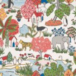 little greene little greene wallpaper animal kingd