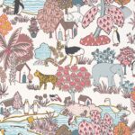 little greene little greene wallpaper animal kingd 4