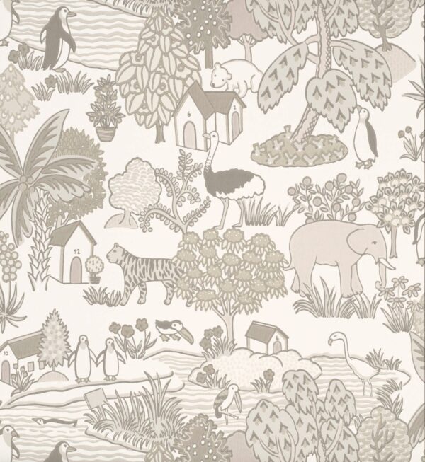 little greene little greene wallpaper animal kingd 7