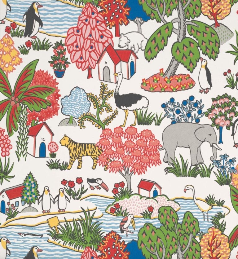 little greene little greene wallpaper animal kingd