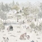 little greene little greene wallpaper potters wood