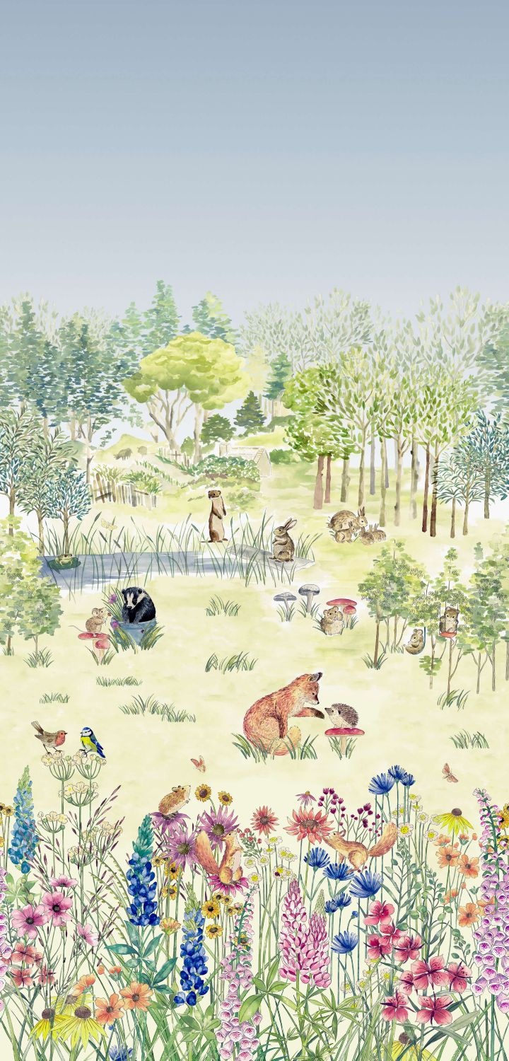 little greene little greene wallpaper potters wood 3