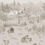 little greene little greene wallpaper potters wood 6